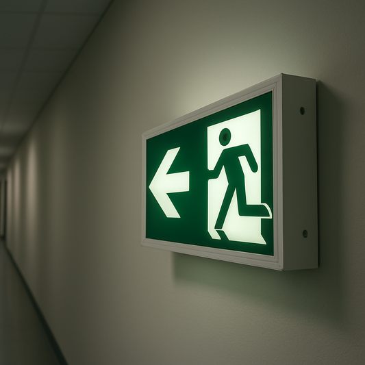Panneau de sortie d’urgence LED “Running Man”